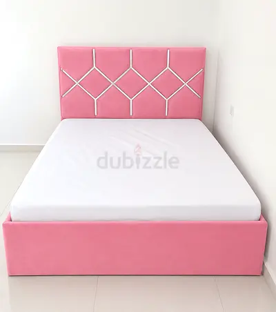 Brand New queen size bed with madical mattress with storage  more details call and WhatsApp