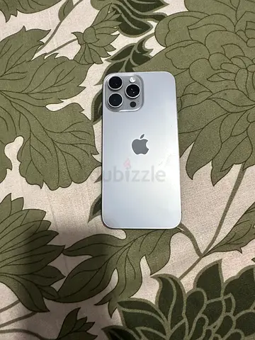 Silver iPhone 16 Pro Max - Good Condition (with Box and accessories)