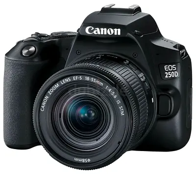 CANON EOS 250D Kit EF-S 18-55mm f/3.5-5.6 STM Black