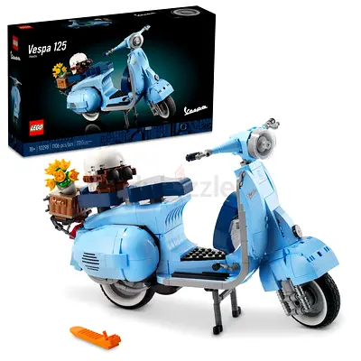 LEGO Creator Expert Vespa 125 (10298) - Light Blue, 1106 pcs, New/Unused
