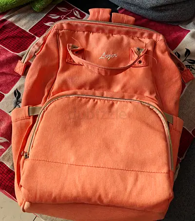Light Orange Casual Backpack — Good Condition