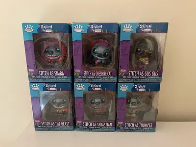 6x Funko Disney Stitch in Costume Mystery Minis – Brand New

Price:
AED 250