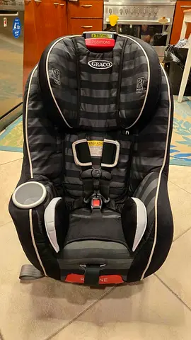 Graco Size4Me 65 Rockweave Convertible Baby Car Seat, Black