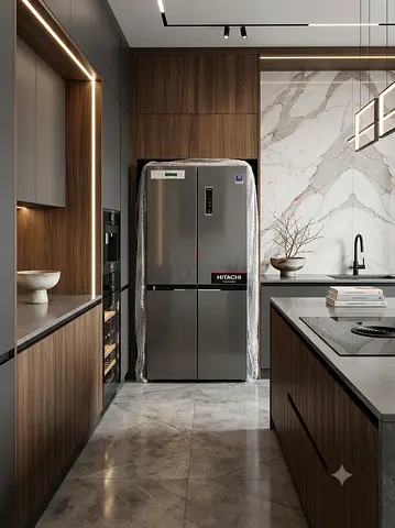 Hitachi 4-Door Refrigerator – New Model, Like New Condition