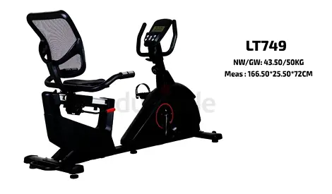 LT749 Recumbent Exercise Bike for Home Gym
