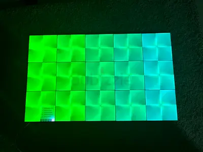 Nanoleaf Canvas – 15 Smart LED Panels + 14 Linkers | Fully Working