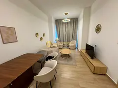 Furnished 1BR | Regina Tower JVC | Balcony & Open-Plan Layout