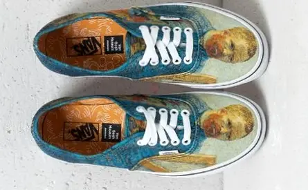 Vans Vincent van Gogh -  portrait shoes