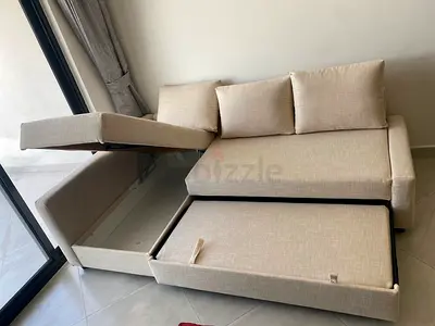 Sofa Cumbed Brand New Never Used With Big Storage Space L-Shape delivered