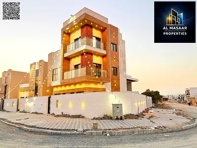A three-story villa on a corner lot with a large area, directly from the owner, with easy bank financing available. Freehold ownership including regis