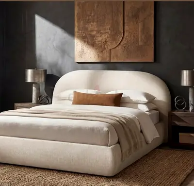 New white color*180*200* king size Bed Available