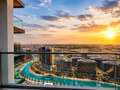 High Floor | 1BR + Study | Lagoon View