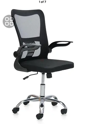 Ergonomic Mesh Office Chair with Adjustable Height and Lumbar Support