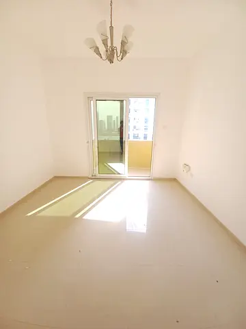 SPACIOUS 1BHK JUST IN 32K WITH BIG BALCONY WARDROBE OPEN VIEW PARKING FREE IN AL KHAN SHJ