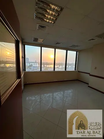 Two adjoining offices for annual rent in Sharjah – Al Majaz 1 | Prime location and 3 months free