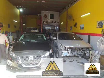 للإيجار السنوي في الصناعية 2 عجمان كراج مجهز بالكامل الإيجار السنوي 35,000 درهم مقابل الإخلاء 65,000 درهم أربع عمال اثنين على الطلب واحد إقامة على الر