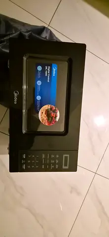 Midea 20L Solo Microwave Oven - 700W, Digital Touch, Black