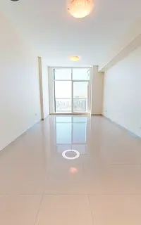 Luxury apartment 1BHK with long hall with long balcony close to safeer Mall good building only famil