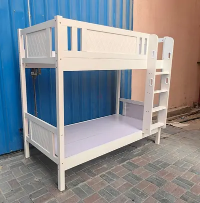 BRAND NEW SOLID WOOD BANK BED WITH MATTRESS AVAILABLE