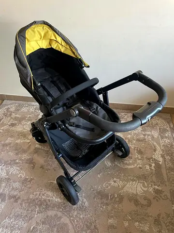 Baby buggy with car seat