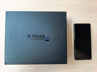 VIVO X Note 12+512 Limited Edition with box and charger and earphone and protector case