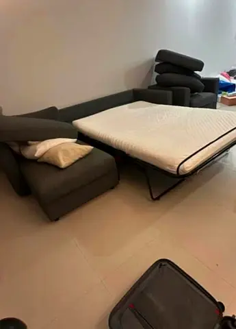 Excellent condition IKEA vimle l'shape sofa bed