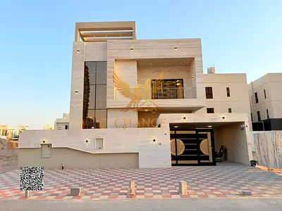 Luxury Modern Villa for Sale in Al Amerah, Ajman | 5 Master Bedrooms | Home Office | Central A/C | Premium