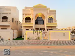 Luxury villa with a classic design, spacious rooftop, freehold ownership, 6 master bedrooms, and amp