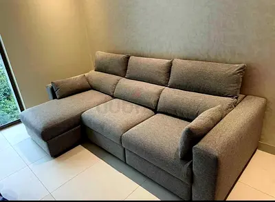 IKEA Esklstuna L Shape Sofa Bed Dark Gray