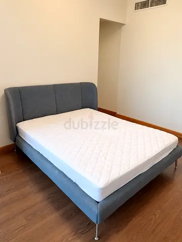IKEA TUFJORD Bed + VÅGSTRANDA Mattress Queen Size 160x200 + FREE New Mattress Protector