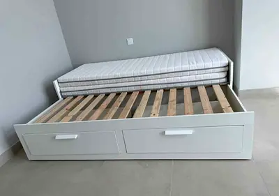 Ikea brimness day bed with 2 mattress and