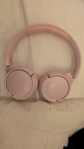 Pink JBL Wireless Over-Ear Headphones — Light Use