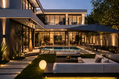 4BR | مع مسبح | جاهزة للسكن | سارو | تملك حر | 50K