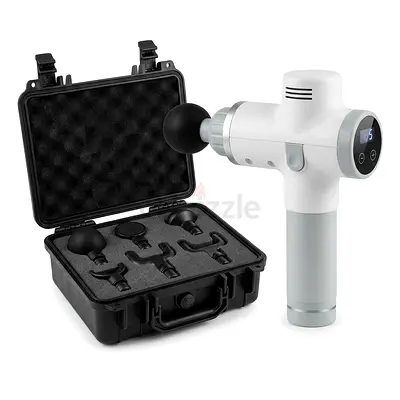 Massage Gun with Multiple Heads — Deep Tissue Percussion (New)
