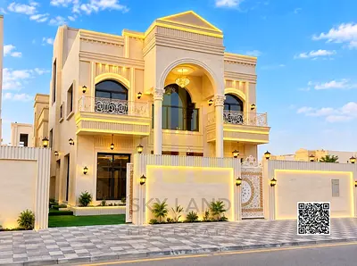 Luxury villa - 3 floors - registration fees included - in a good location - close to all services - excellent finishing - the best in Ajman