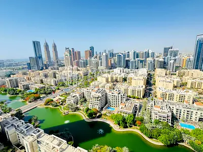 إطلالة على الجولف والقناة | شقة بغرفة نوم واحدة | شرفة | ذا فيروايز ويست