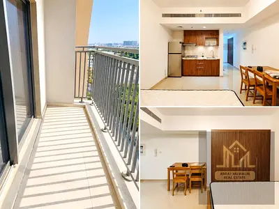 Balcony Semi Furnished Studio Apt Gym Pool Parking Luxury Community