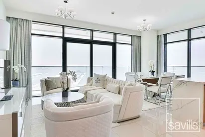 Superb Furnished Unit | Palm Ocean View | Ready