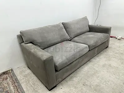 Still brand new crate&barrel three seater sofa