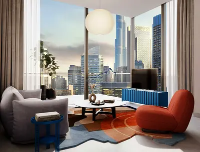 Furnished 2BR Apartment | Burj Khalifa View | The Edge Tower B