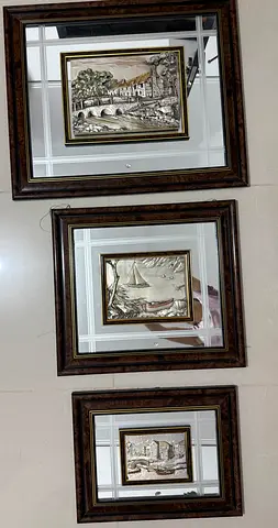 Italian frames from golden line