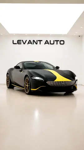 Ferrari Roma 2021 GCC | Low Mileage | Matte Black | Brown Interior