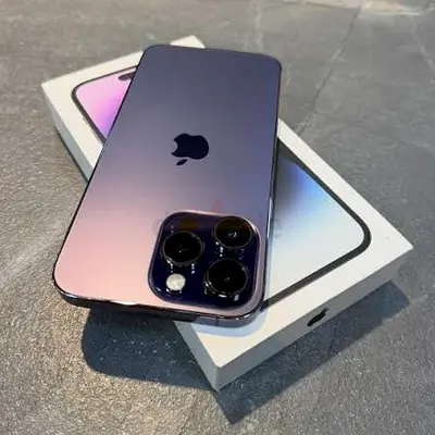 iPhone 14 Pro Max Deep Purple - Excellent Condition with Box