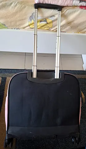 Wires trolley school bag. Free lunch bag. Free pencil case