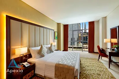 Burj & Canal View 1BR | Furnished Apartment