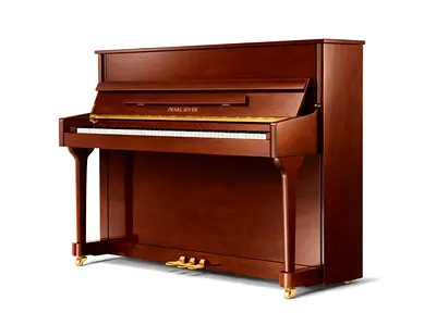 Pearl River EU-118 Upright Piano Brown for sale!
