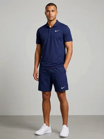 Navy Nike Polo Shirt + short - Men’s Athletic Casual Top (brand New)