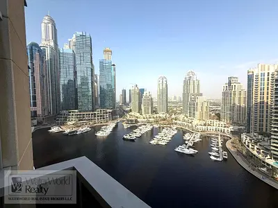 Full Marina View | 3 BR + Maids | Unfurnished