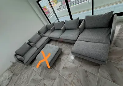 In Excellent condition IKEA Sodhremn U Shape sofa