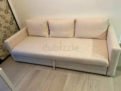 IKEA sofa cum bed 3 seater with big storage